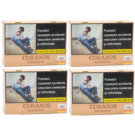 Trabucuri Cubanos Senoritas Natural 200 Trabucuri Cubanos Senoritas Natural 200