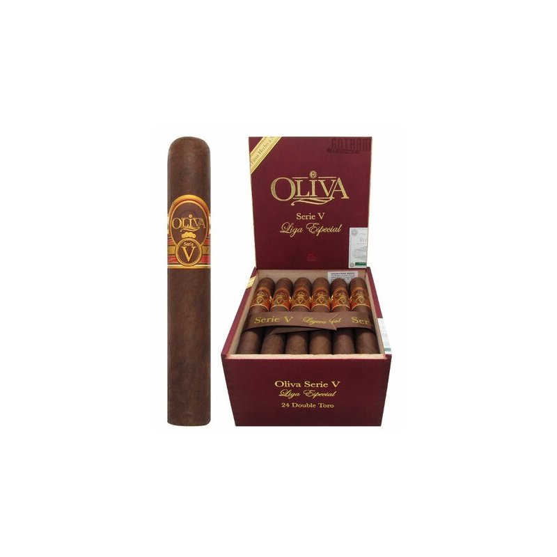 Trabucuri Oliva Serie V Liga Especial Double Toro 48 si umidor cadou