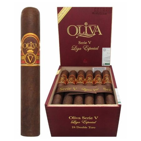 Trabucuri Oliva Serie V Liga Especial Double Toro 48 si umidor cadou