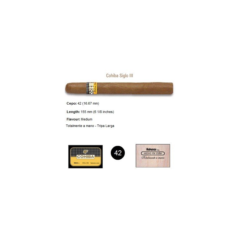 Trabucuri Cohiba Siglo III 5