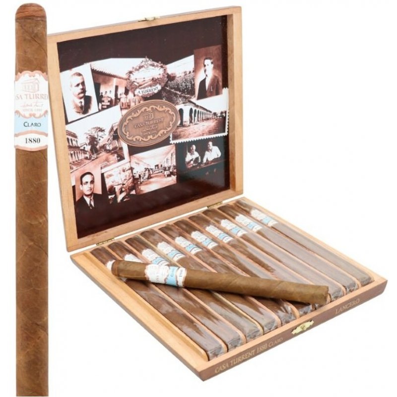 Trabucuri Casa Turrent 1880 Claro Lancero 10