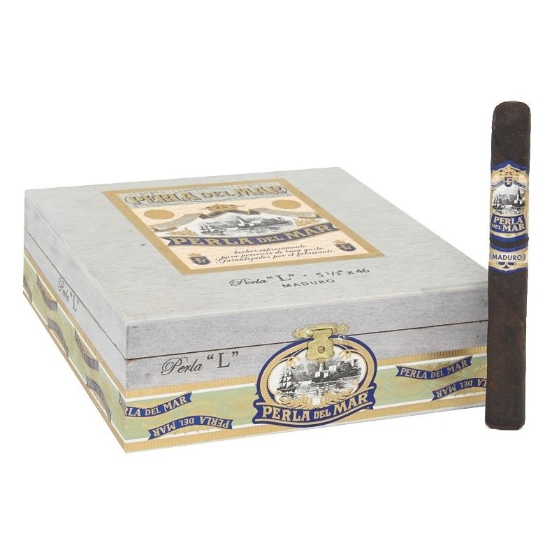 Trabucuri Perla del Mar Perla L Maduro 25  caut trabucuri Perla del Mar