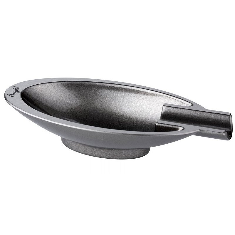 Scrumiera trabucuri Angelo Oval Gray accesorii pentru trabucuri