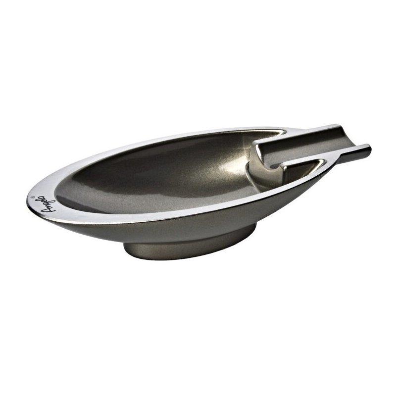 Scrumiera trabucuri Angelo Oval Gray 421001