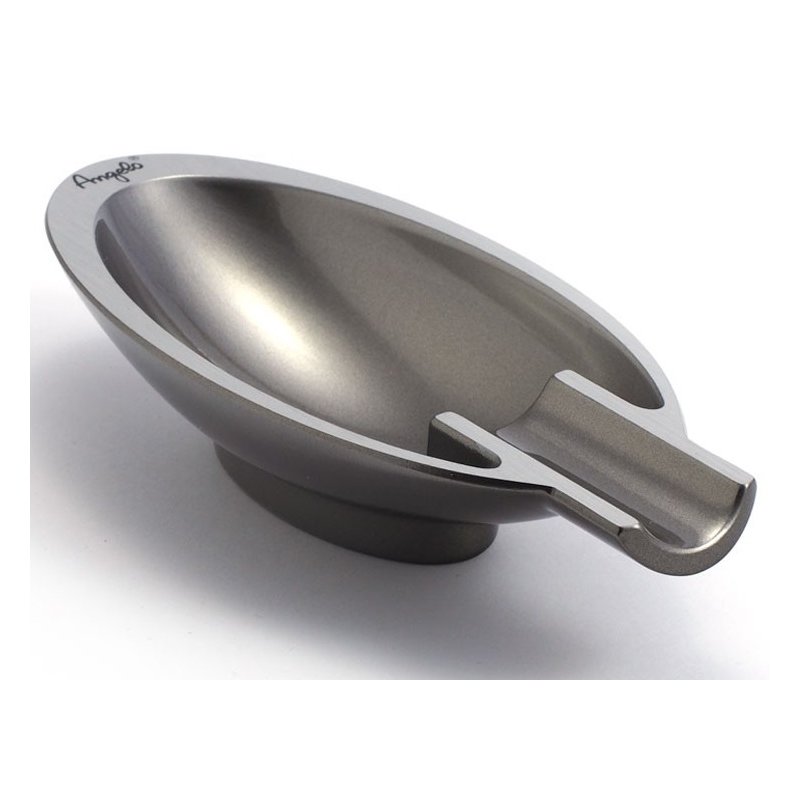 Scrumiera trabucuri Angelo Oval Gray accesorii pentru trabucuri