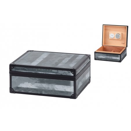 Humidor Trabucuri Boncheros Grey 920052 tutungerie trabucuri