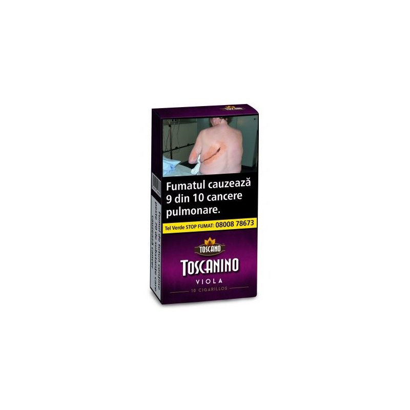 Tigari de foi Toscanino VIOLA Cirese (10) fumez tigari de foi