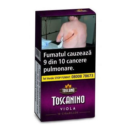 Tigari de foi Toscanino VIOLA Cirese (10) fumez tigari de foi