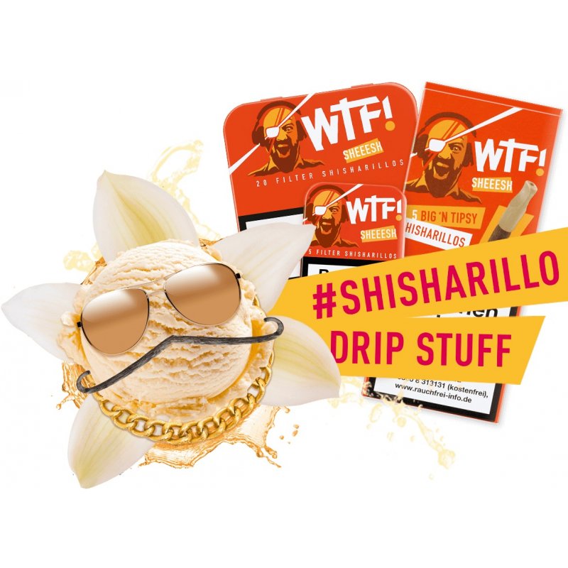 Tigari de foi WTF Big`n Tipsy Sheeesh Vanilie (50) fumez tigari de foi WTF