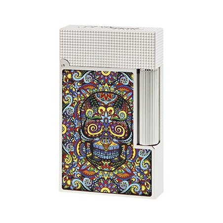 Set bricheta si scrumiera S.T Dupont L2 Mexico Skull accesorii premium