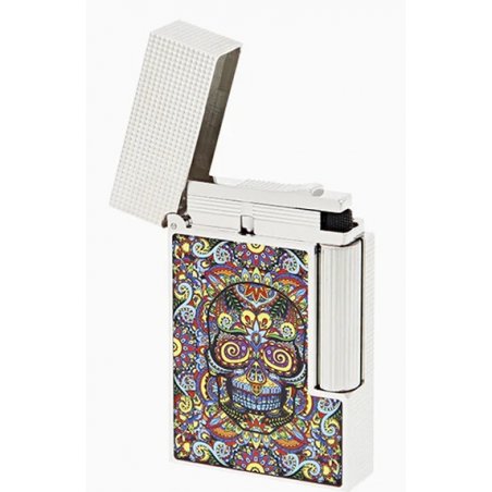 Set bricheta si scrumiera S.T Dupont L2 Mexico Skull accesorii premium
