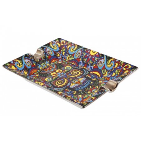 Set bricheta si scrumiera S.T Dupont L2 Mexico Skull accesorii premium