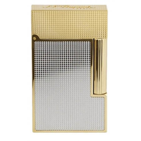 Bricheta S.T Dupont L2 Yellow Gold & Silver C16605 cadouri de lux