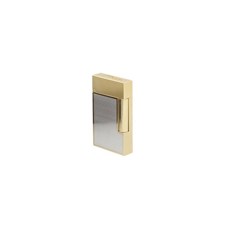 Bricheta S.T Dupont L2 Yellow Gold & Silver C16605 cadouri de lux