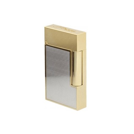 Bricheta S.T Dupont L2 Yellow Gold & Silver C16605 cadouri de lux