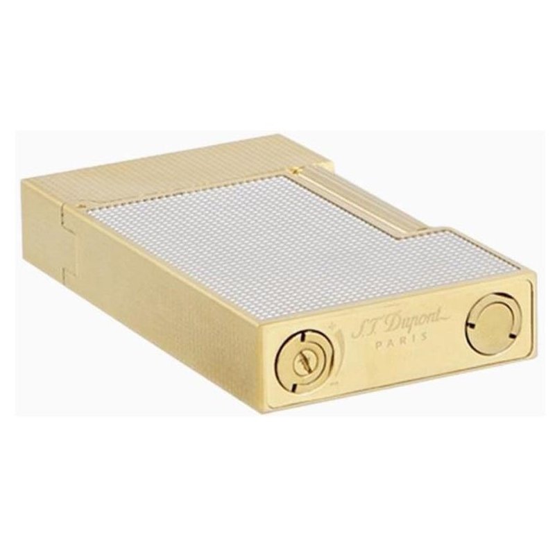 Bricheta S.T Dupont L2 Yellow Gold & Silver C16605 cadouri de lux