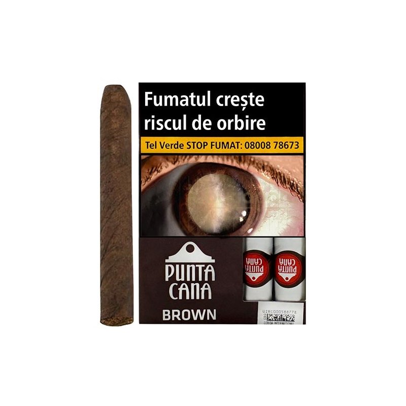 Tigari de foi Punta Cana Brown Ciocolata (5) cumpar tigari de foi