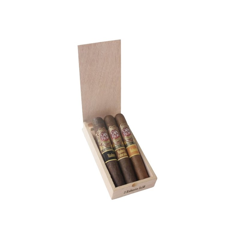 Trabucuri Capa Flor Triple Robusto Selection Gift Box (3)