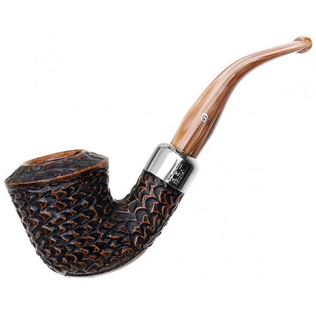 Pipa Peterson Derry Rusticated B10 Fishtail 9mm fumez pipa