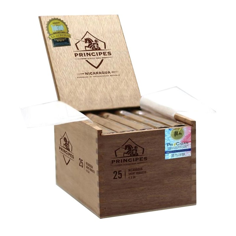 Trabucuri La Aurora Principe LF Nicaragua Robusto (25) cumpar trabuc