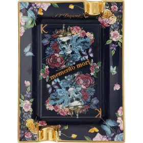 Scrumiera S.T Dupont Skull Flowers 006410