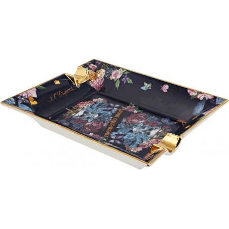 Scrumiera S.T Dupont Skull Flowers 006410