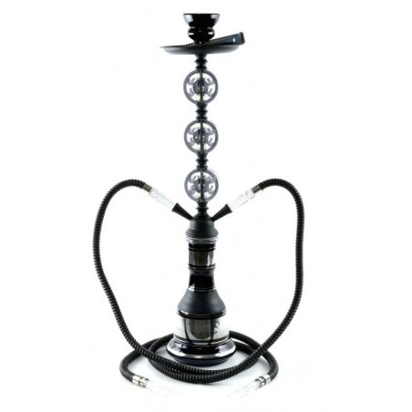 Narghilea Toro Tandir Black 60cm 2 furtunuri fumez narghilea