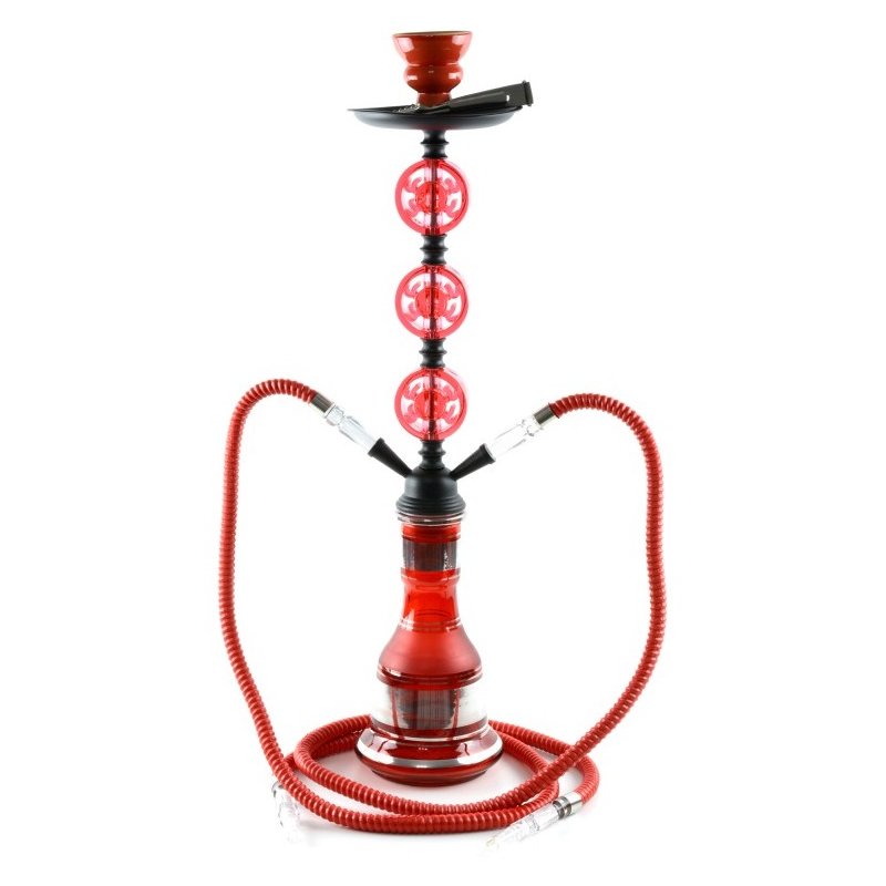 Narghilea Toro Tandir Red 60cm 2 furtunuri