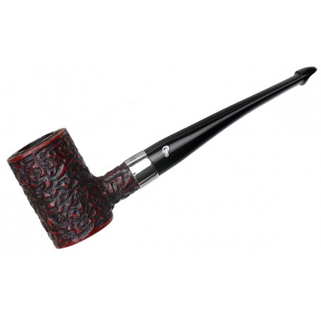 Pipa Peterson Speciality Rusticated Nickel Mounted Tankard P-Lip