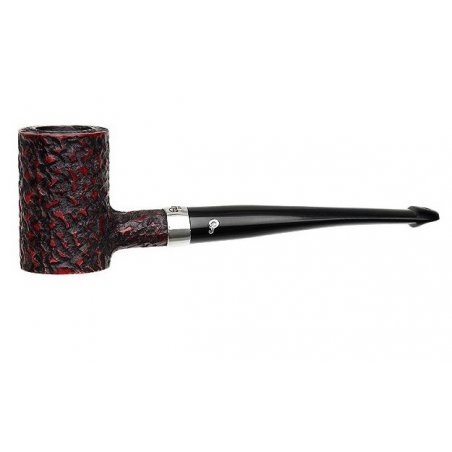 Pipa Peterson Speciality Rusticated Nickel Mounted Tankard P-Lip