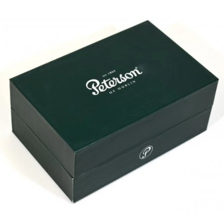 Pipa Peterson Sherlock Holmes Sandblasted Hansom P-Lip 9mm