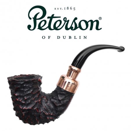 Pipa Peterson Christmas 2022 Copper Spigot Rusticated (XL11) Fishtail