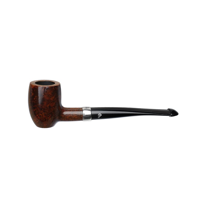 Pipa Peterson Speciality Smooth Nickel Mounted Barrel P-Lip