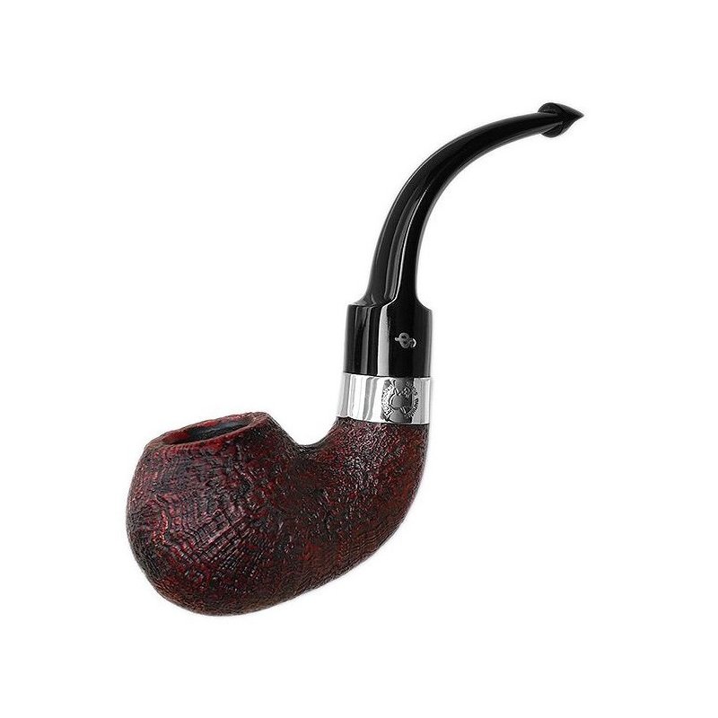 Pipa Peterson Sherlock Holmes Sandblasted Lestrade P-Lip 9mm
