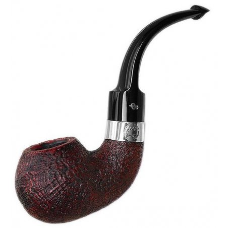 Pipa Peterson Sherlock Holmes Sandblasted Lestrade P-Lip 9mm