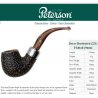 Pipa Peterson Derry Rusticated (221) Fishtail 9mm