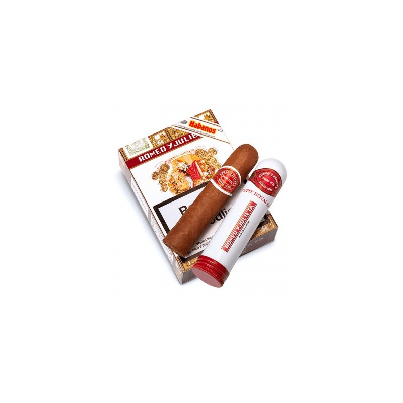 Trabucuri Romeo y Julieta Petit Royales Tubos (3)