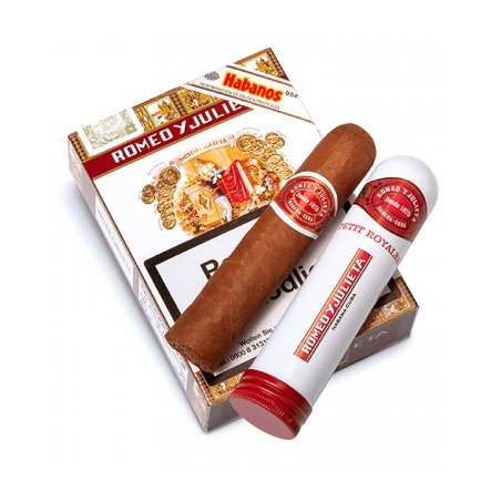 Trabucuri Romeo y Julieta Petit Royales Tubos (3)