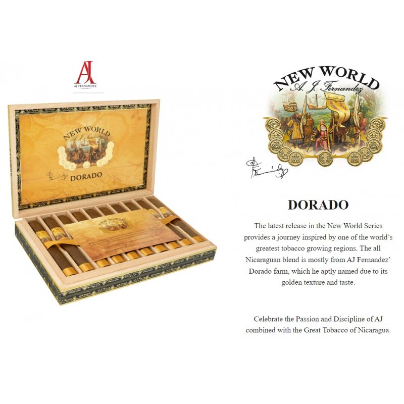 Trabucuri AJ Fernandez New World Dorado Toro (10) Reduceri