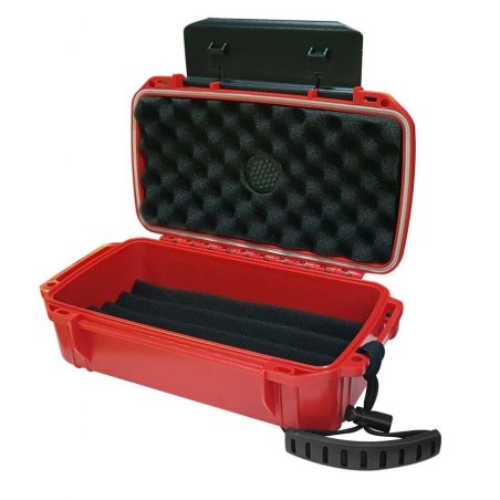 Umidor de calatorie Colibri Firebird Red accesorii trabucuri