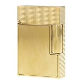 Bricheta S.T. Dupont L2 Small Brushed Yellow Gold 18602