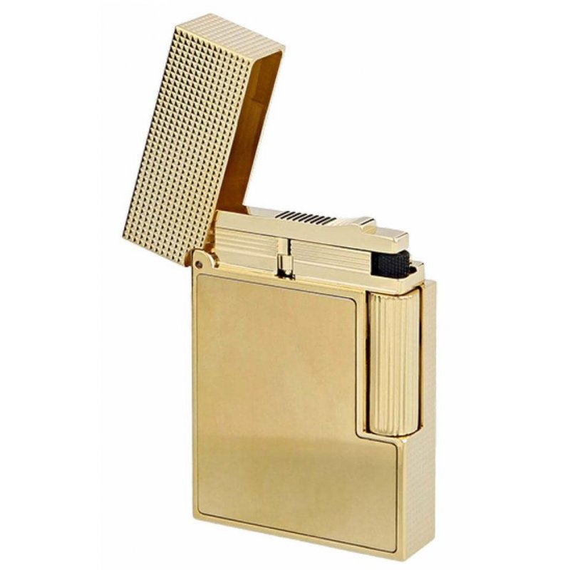 Bricheta S.T. Dupont L2 Small Brushed Yellow Gold 18602