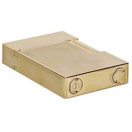 Bricheta S.T. Dupont L2 Small Brushed Yellow Gold 18602