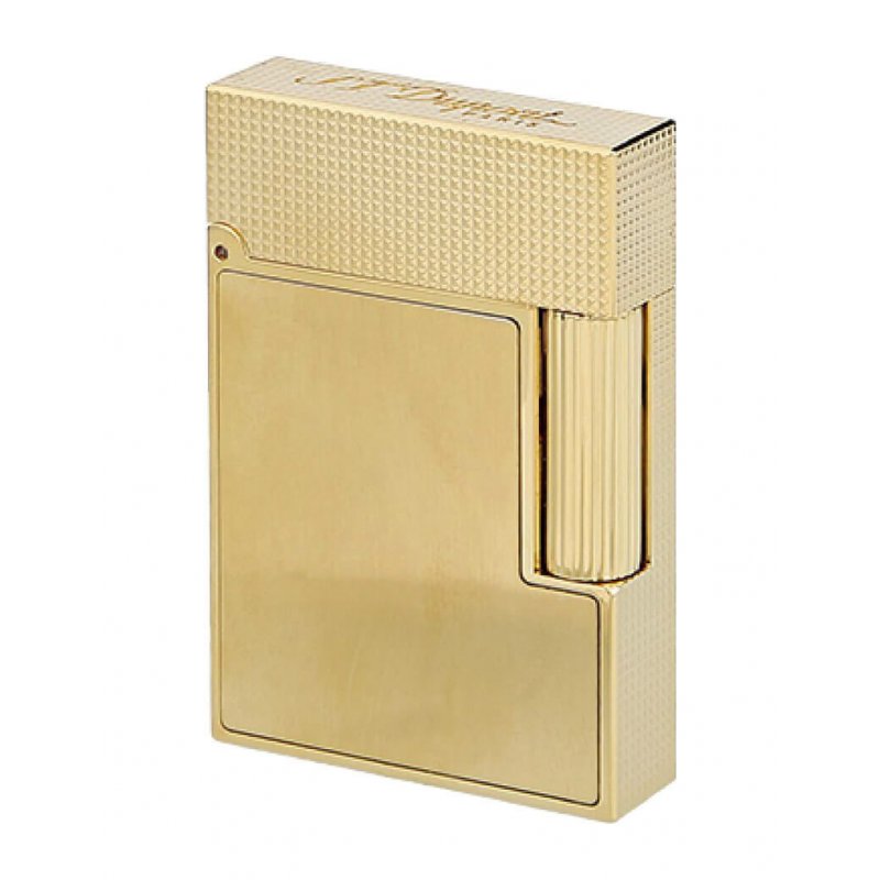 Bricheta S.T. Dupont L2 Small Brushed Yellow Gold 18602