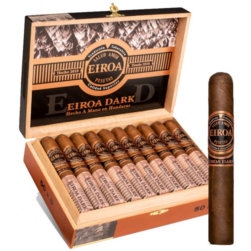 Fumez Trabucuri Eiroa Dark Natural Toro 20