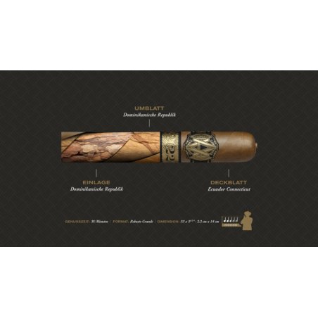 Trabucuri AVO Limited Edition Improvisation 2022 Robusto Grande 22