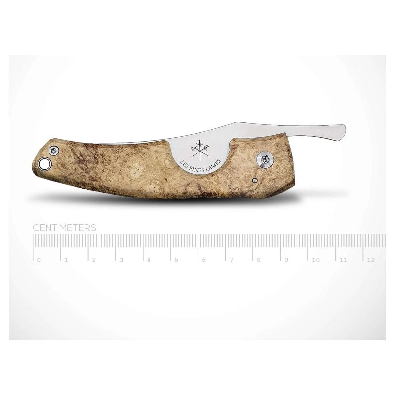 Cutit trabucuri Le Fines Lames Le Petit Acacia Burl