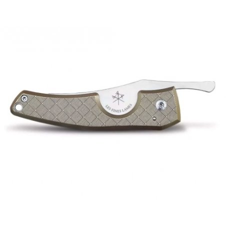 Cutit trabucuri Le Fines Lames Le Petit Brass Leaf