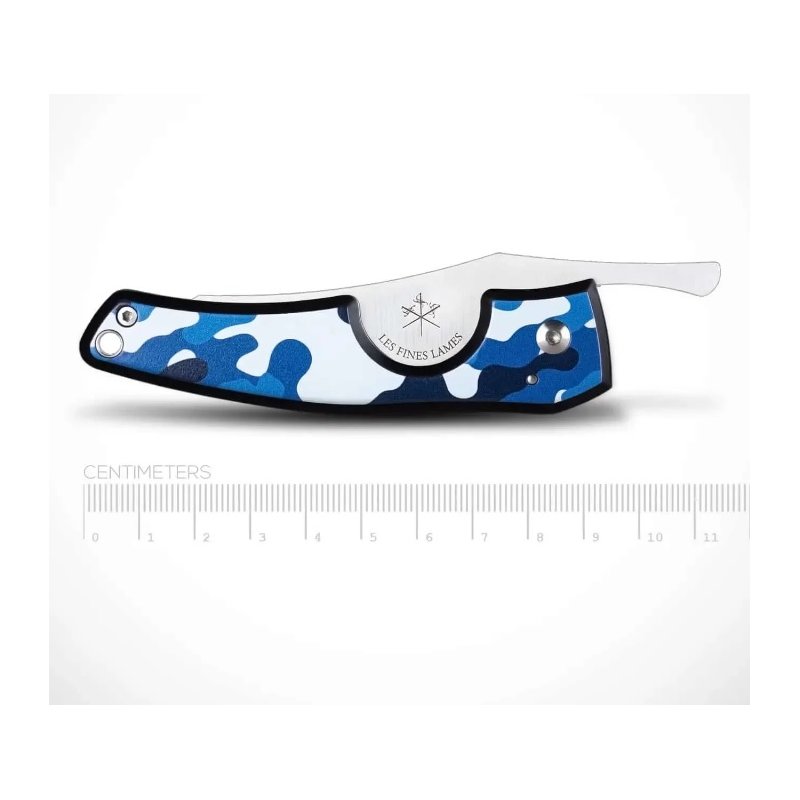 Cutit trabucuri Le Fines Lames Le Petit Camo Navy