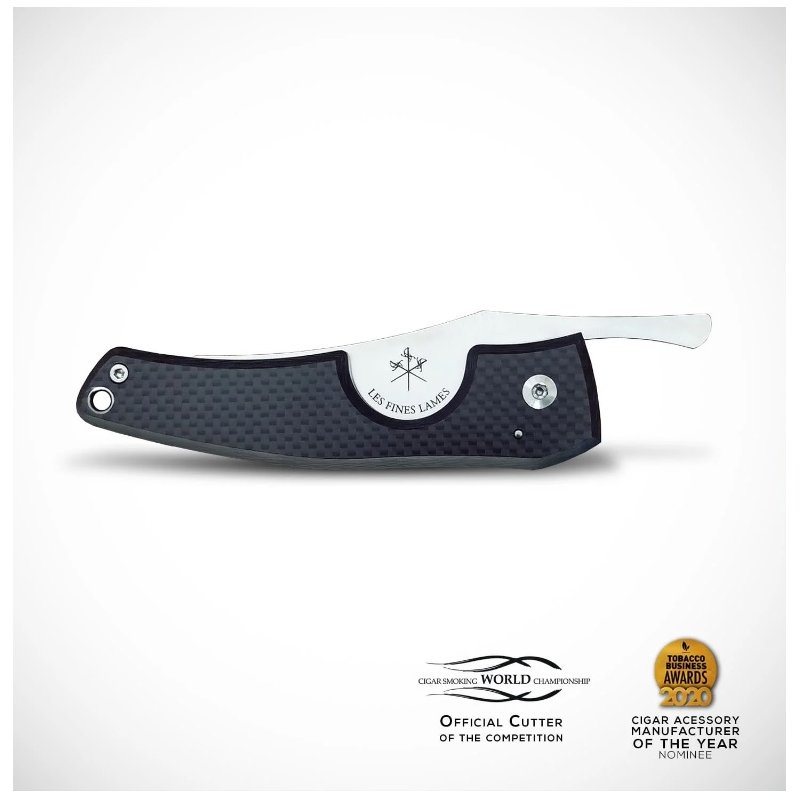 Cutit trabucuri Le Fines Lames Le Petit Carbon fiber